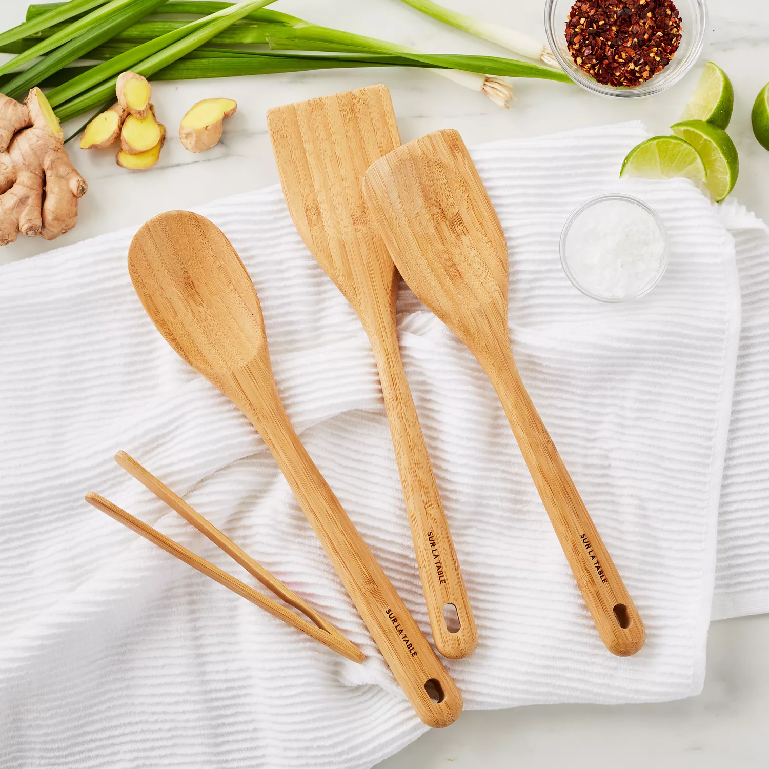 Sur La Table Bamboo Spatula Spoon