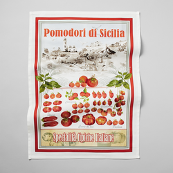 Sur La Table Vintage Pomodori Kitchen Towel I used it to wrap another gift, and it makes such a nice wrap