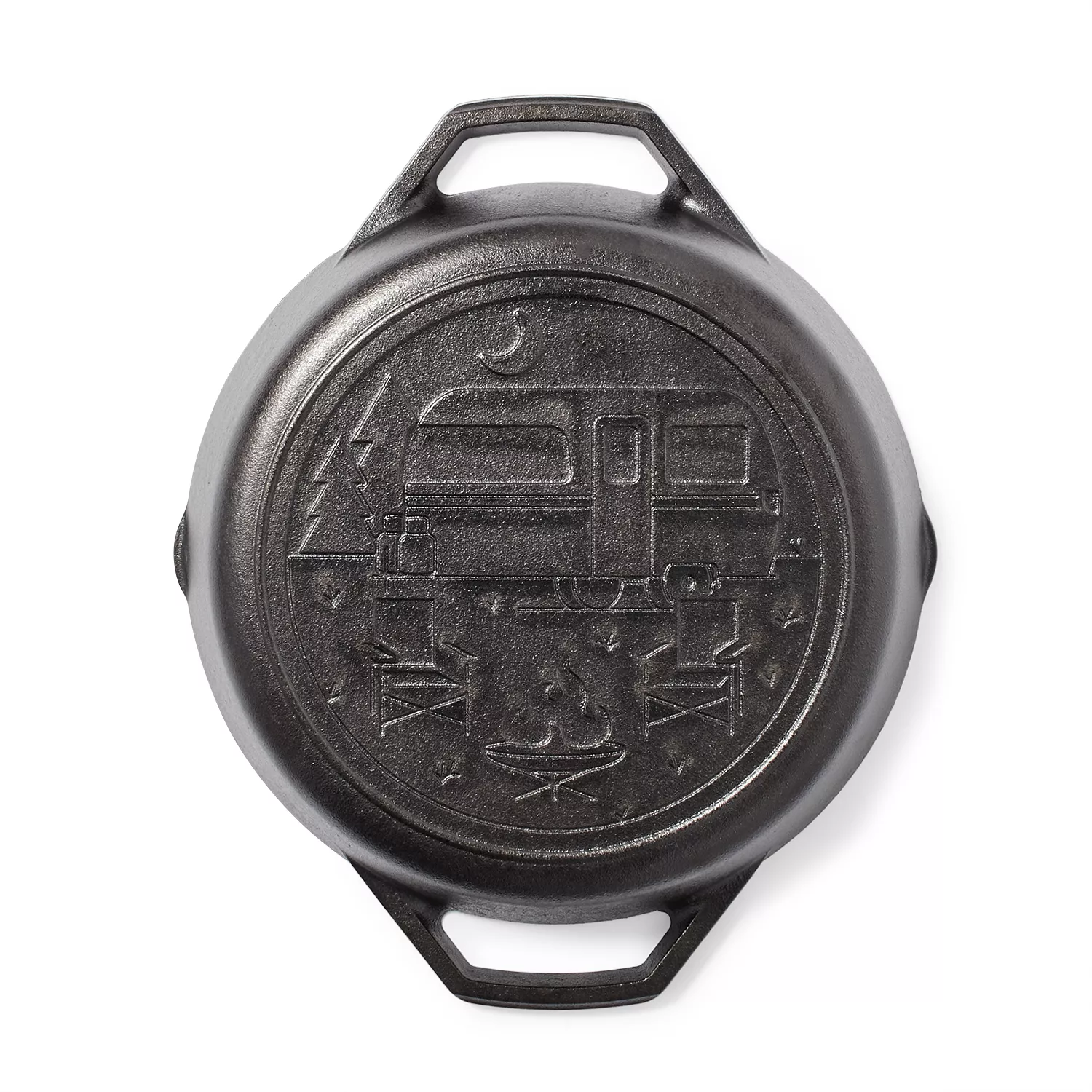 Cast Iron Cookware Lodge Wanderlust Series 3pc Pan Set