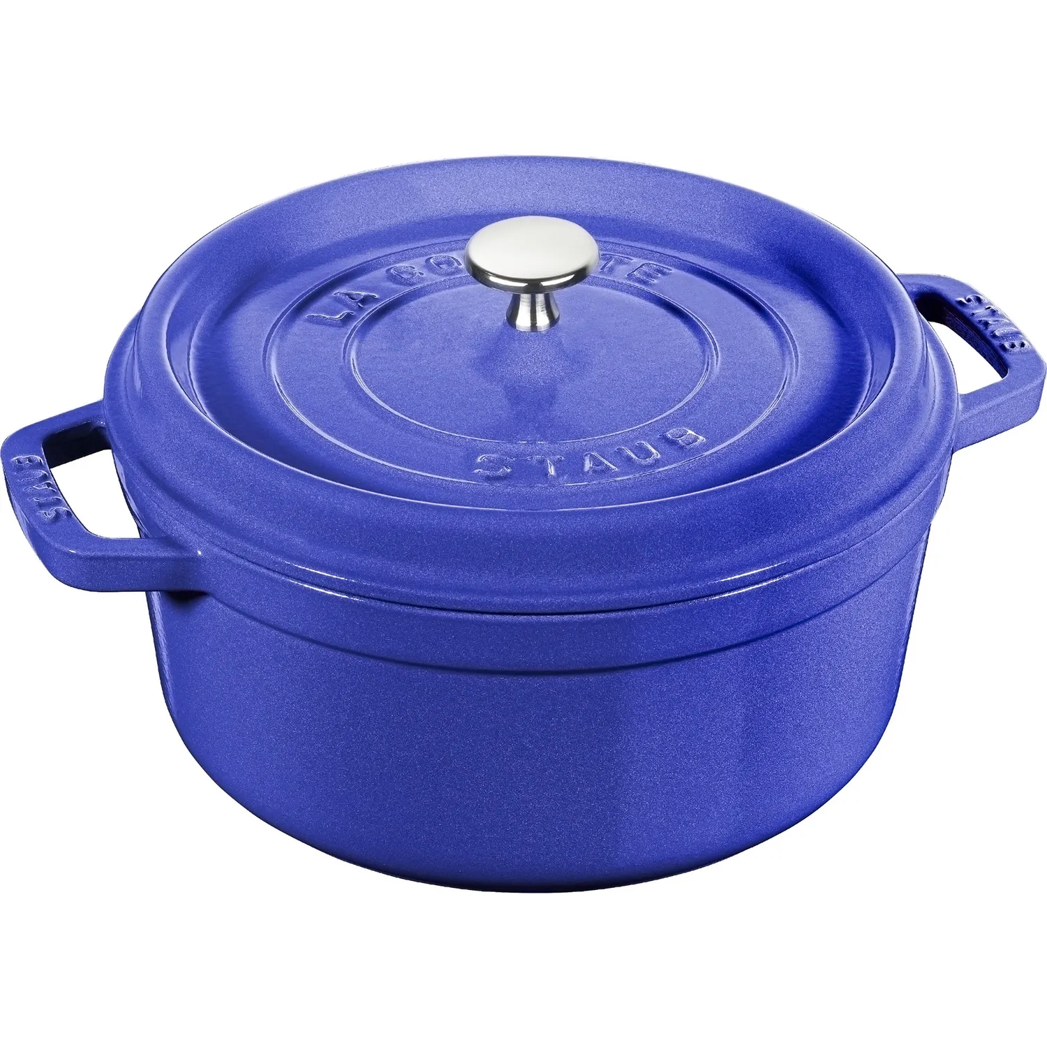 Staub Round Wide Dutch Oven, 4 qt.