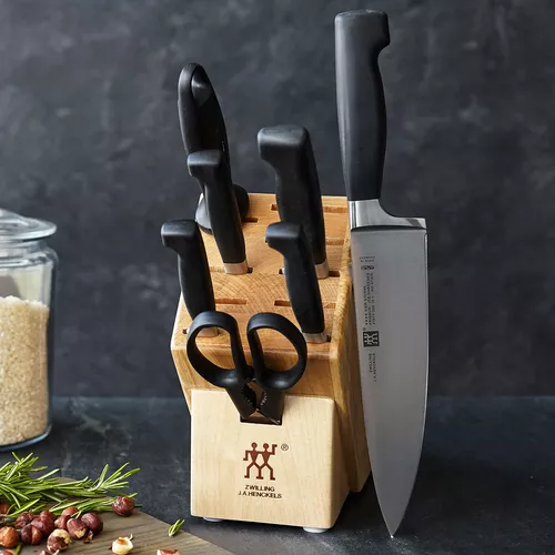 Zwilling J.A. Henckels Four Star Eco 8-Piece Knife Block Set