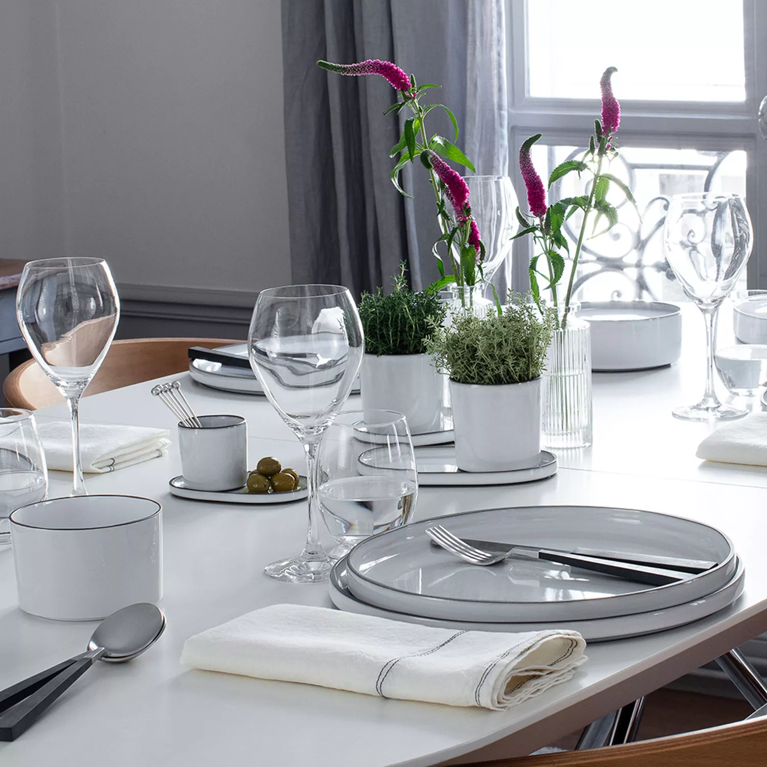 Revol Caractère Dinner Plates, 10.25", Set of 4