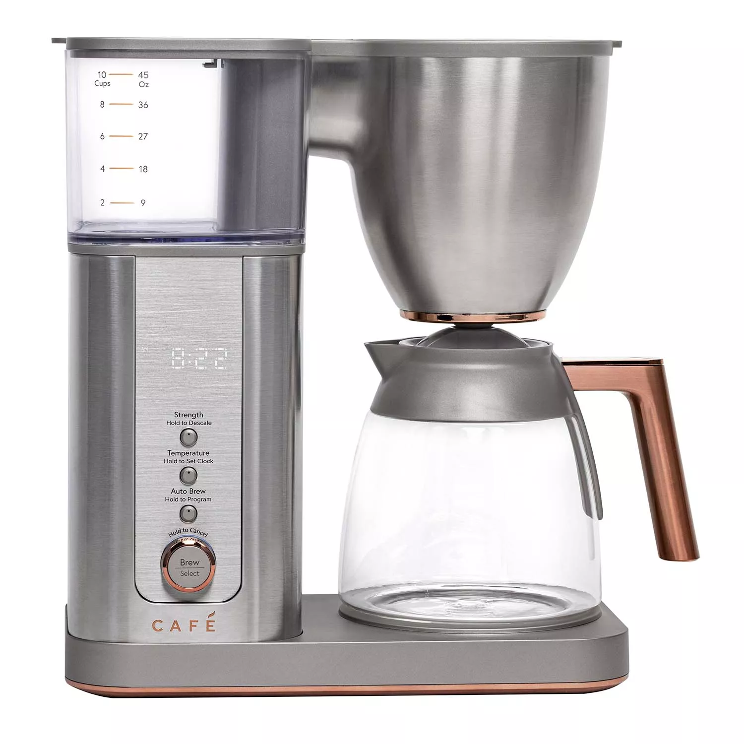 Café™ Specialty Drip Coffee Maker With Glass Carafe, 10 Cups