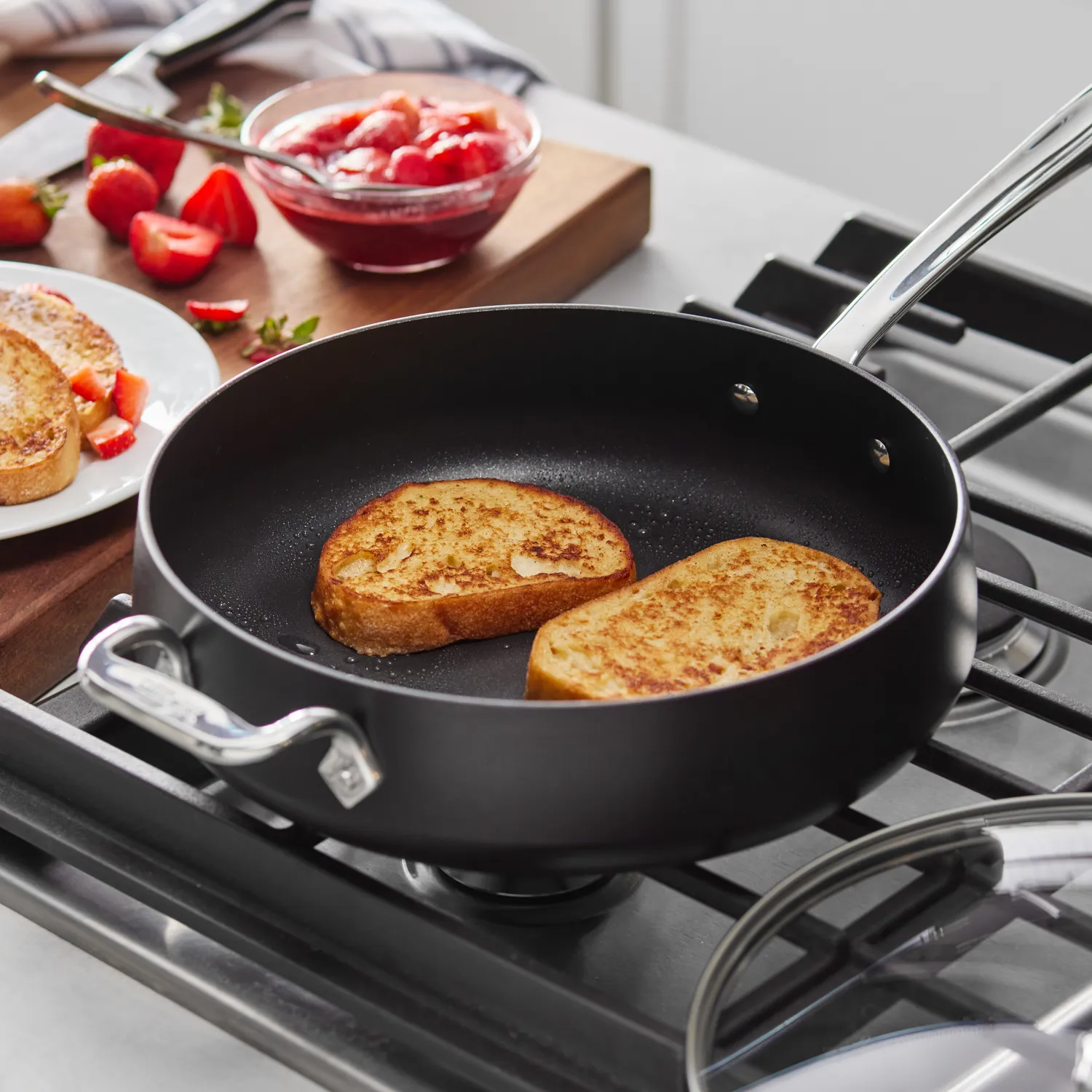 All-Clad HA1 Expert Nonstick Sauté Pan, 4 qt.
