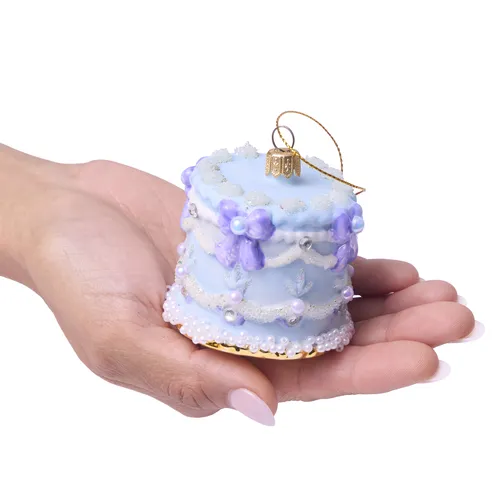 Sur la table Vintage Pink Cake Ornament