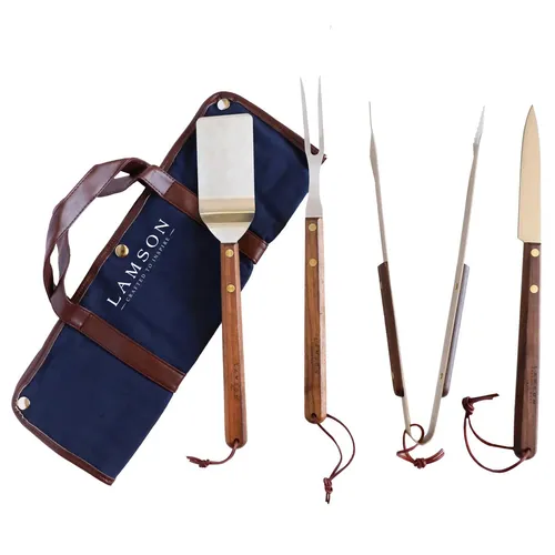 Lamson 4-Piece BBQ Tool Set 