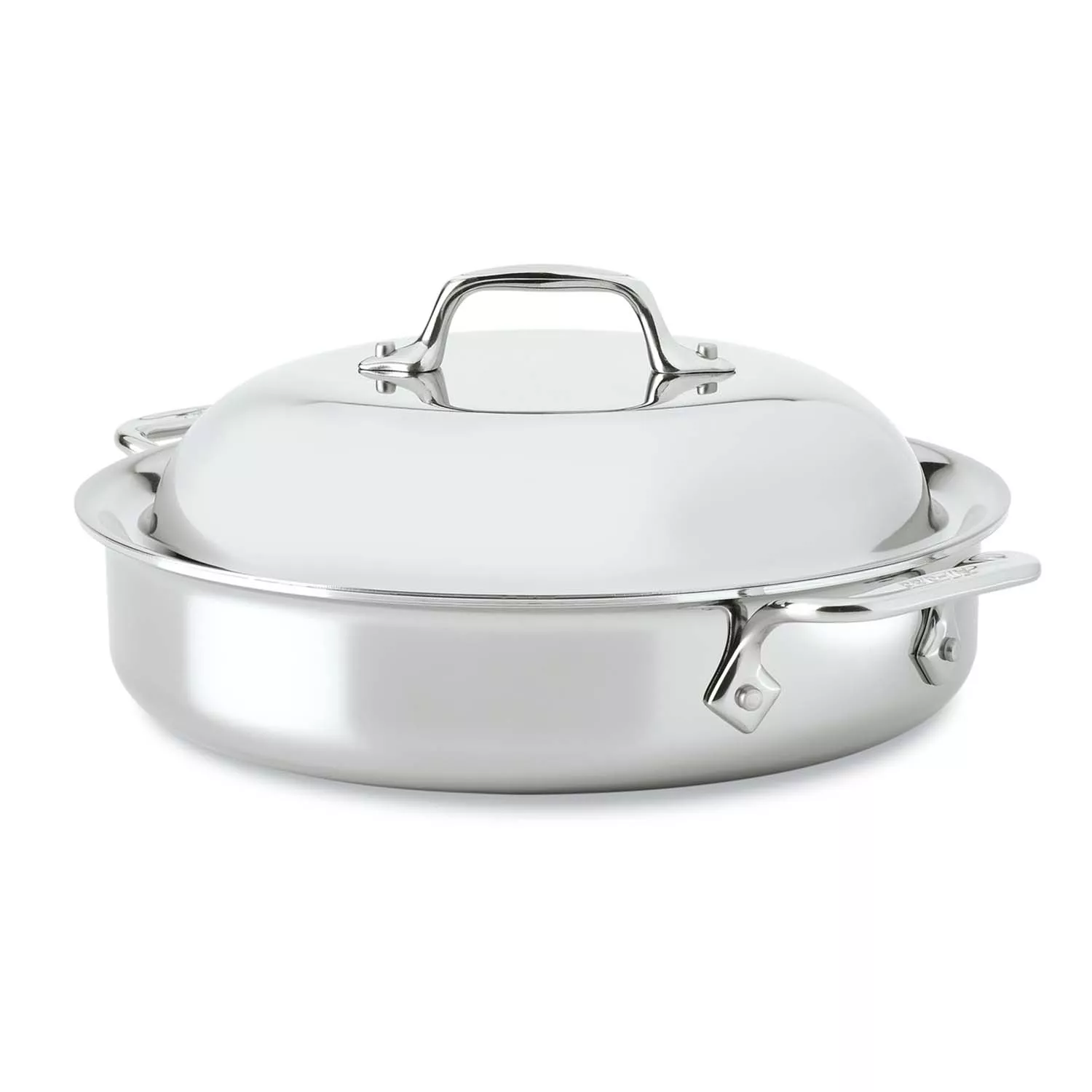 All-Clad Stainless Steel 3 Qt. Covered Cassoulet - Macy's