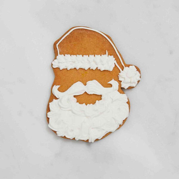 Santa Face Cookie Cutter, 4.25"