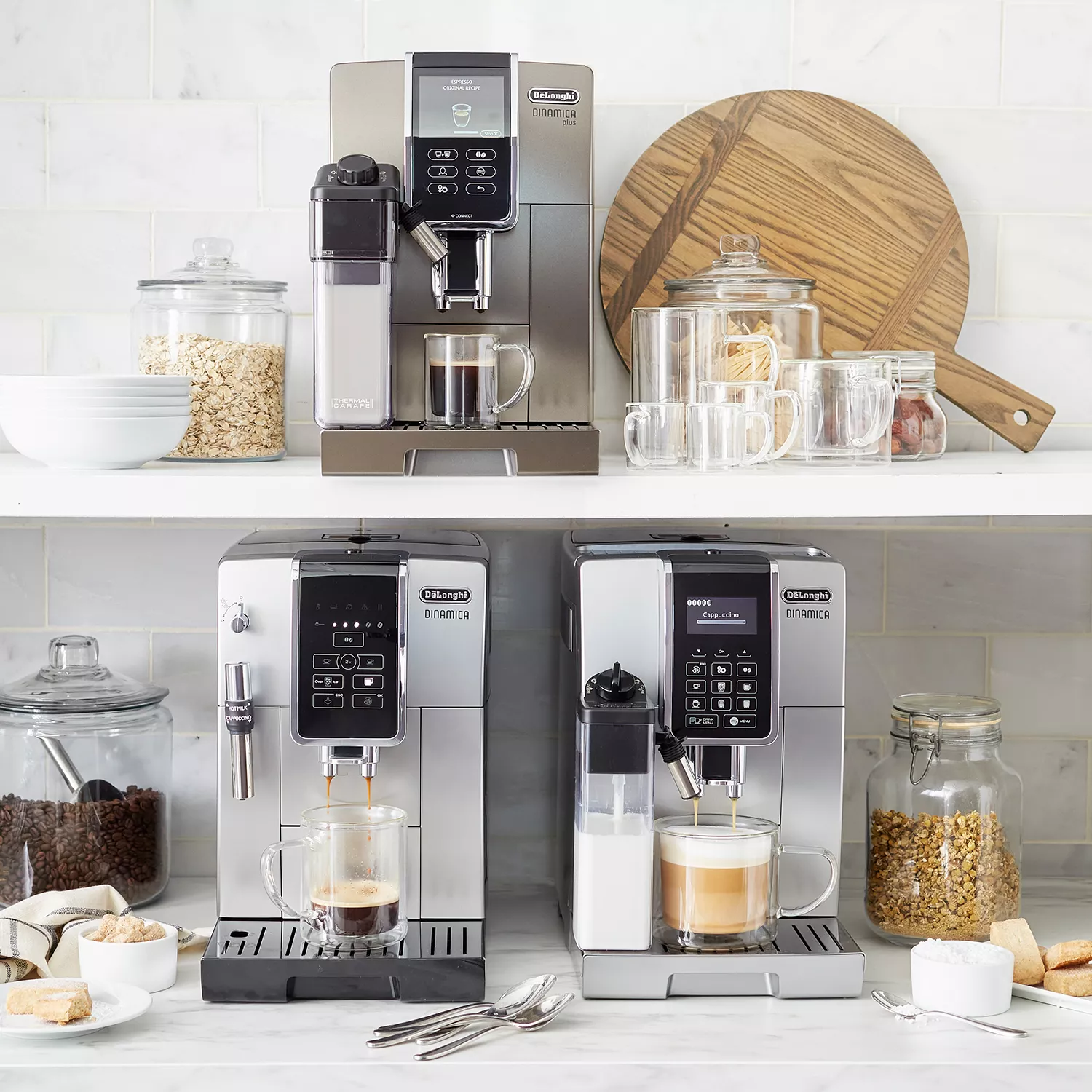 De&#8217;Longhi Dinamica Fully Automatic Espresso Machine with LatteCrema&#8482;