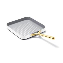 Caraway Ceramic Nonstick Square Grill Pan, 11"