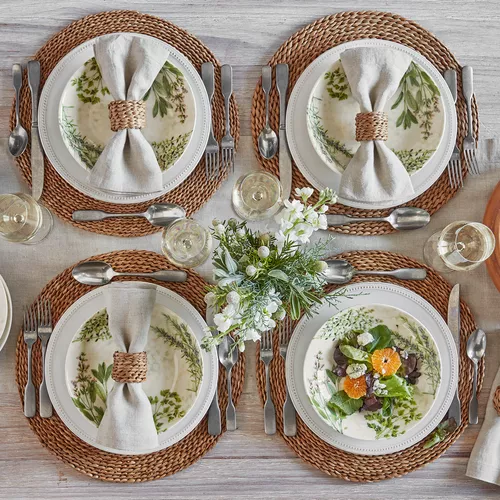 Sur La Table Pearl Dinner Plates