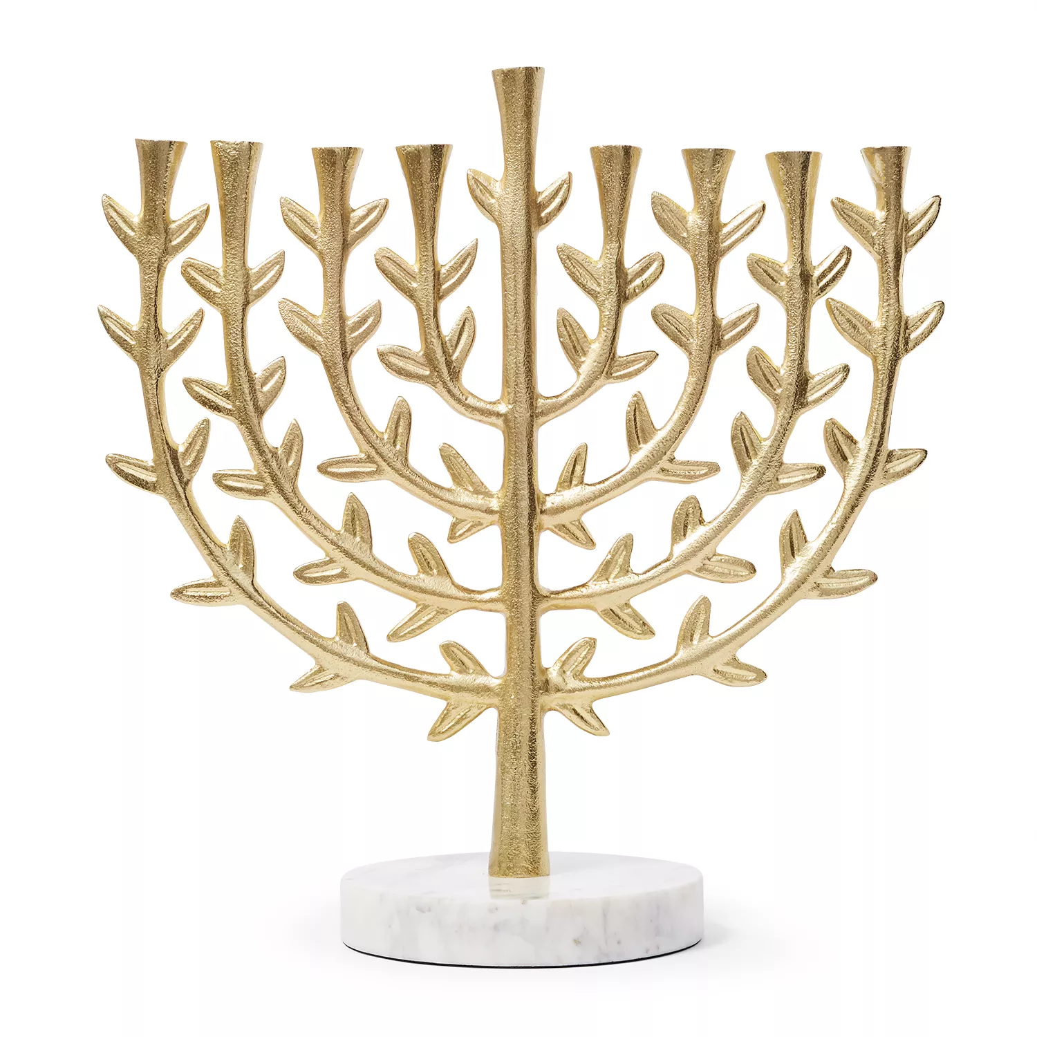 Dsh Brass Menorah Candle Holder Table Centerpiece 7 Candle Holder