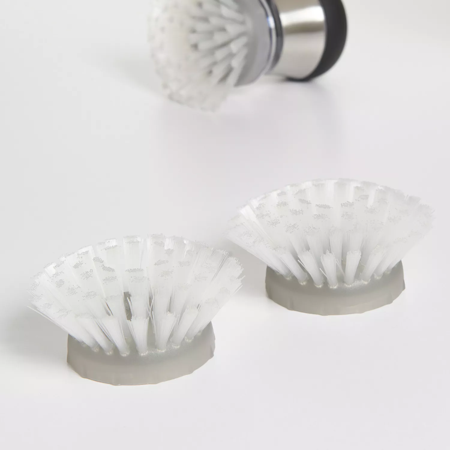 OXO Good Grips Soap Dispensing Dish Brush Refills, 2 Pack, White, Nylon  Bristles
