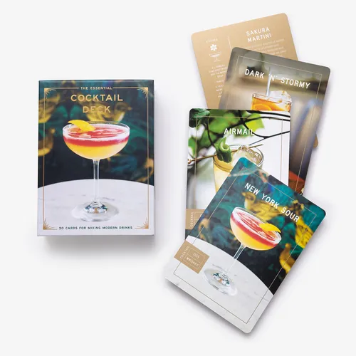 The Essential Cocktail Deck: 50 Cards for Mixing Drinks