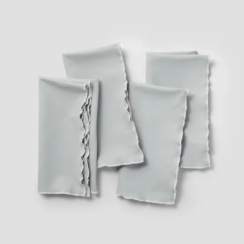 Sur La Table Lettuce Edge Napkins, Set of 4
