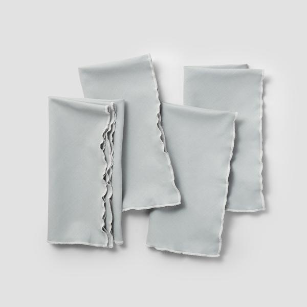 Sur La Table Lettuce Edge Napkins, Set of 4