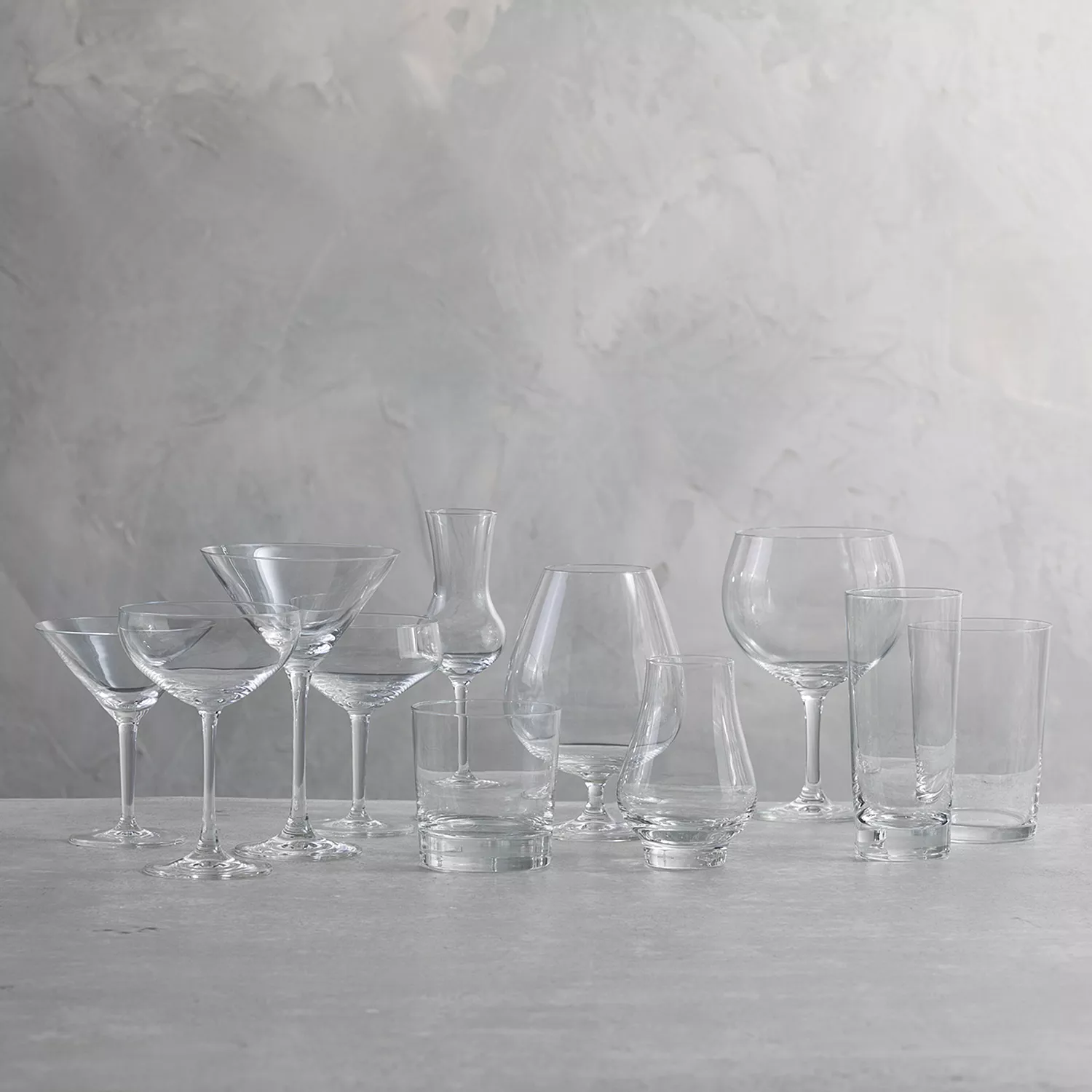 Etched Schott Zwiesel Classic Crystal Martini Glasses Mr. One Putt