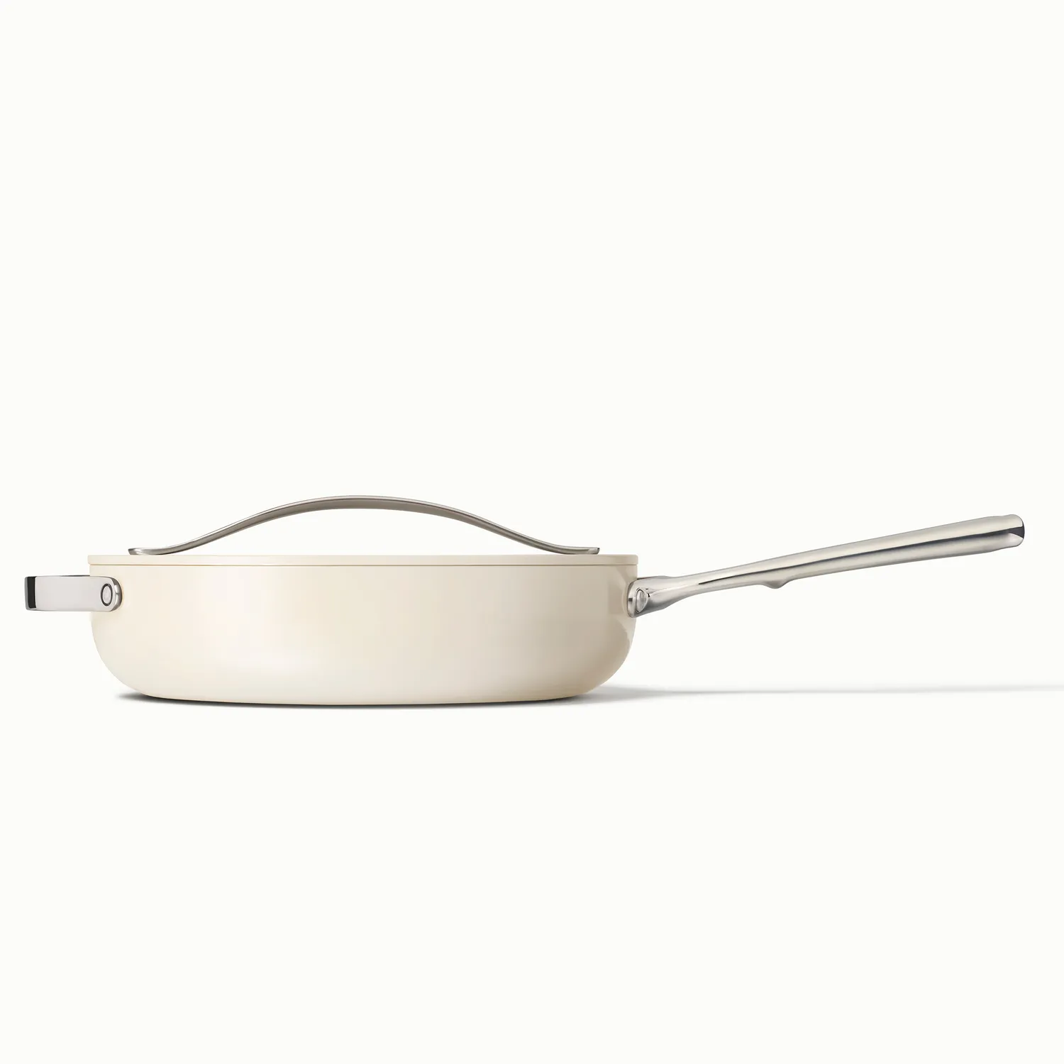 Caraway Ceramic Nonstick Sauté Pan with Lid, 4.5 qt.