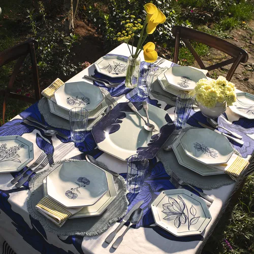 Mariana Velásquez x Sur La Table Iris Tablecloth, 70" x 120"