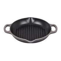 Le Creuset Deep Round Grill Pan, 9.75&#34;