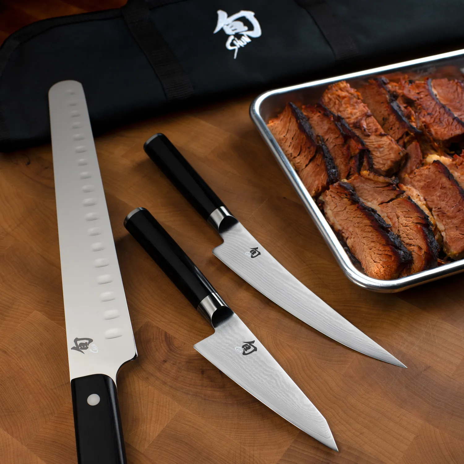 Shun Classic 4-Piece BBQ Knife Set