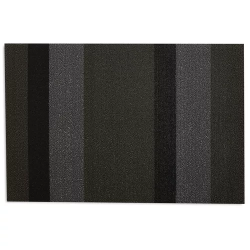 Chilewich Bold Stripe Shag Utility Mat, Silver