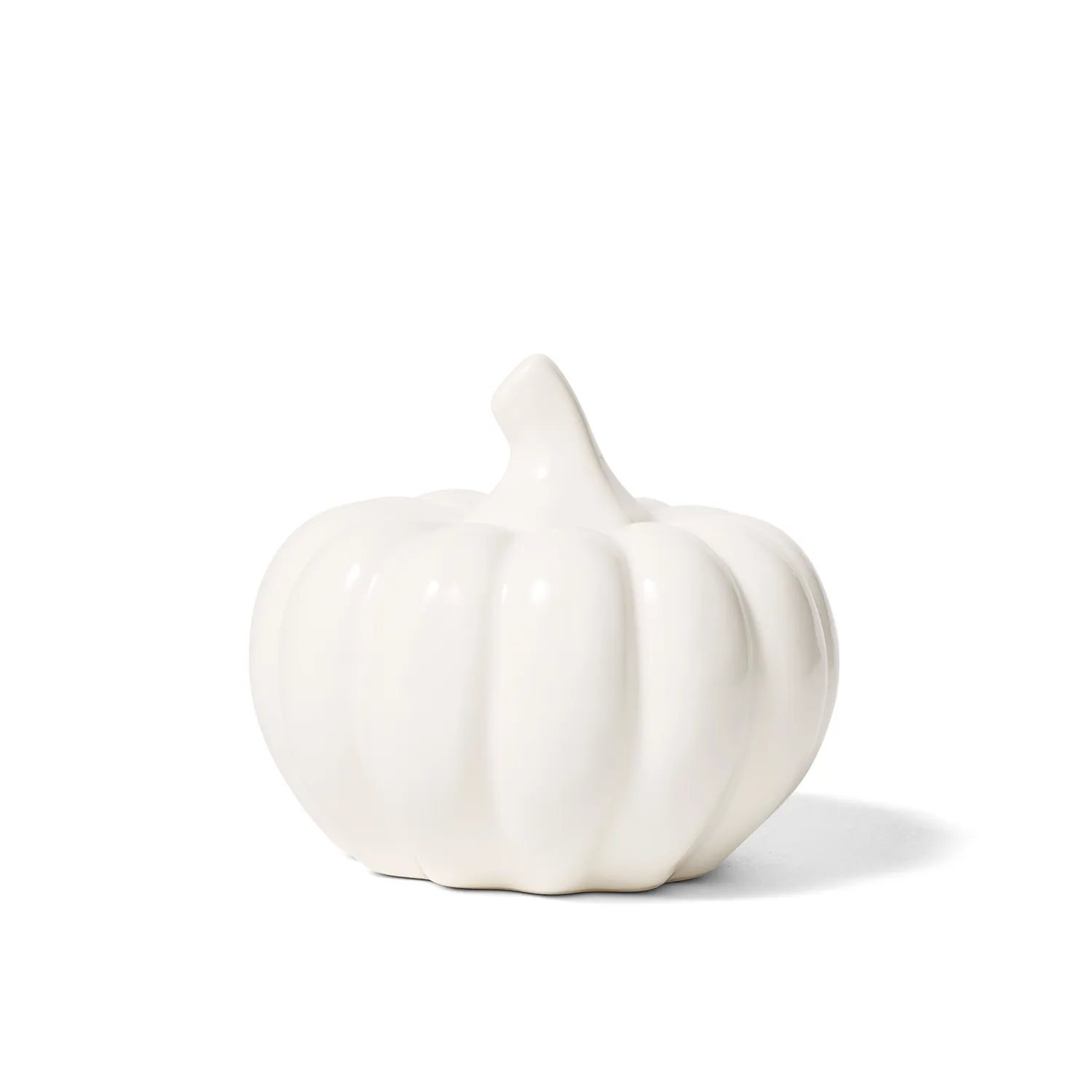 Sur la table White Ceramic Pumpkin Décor