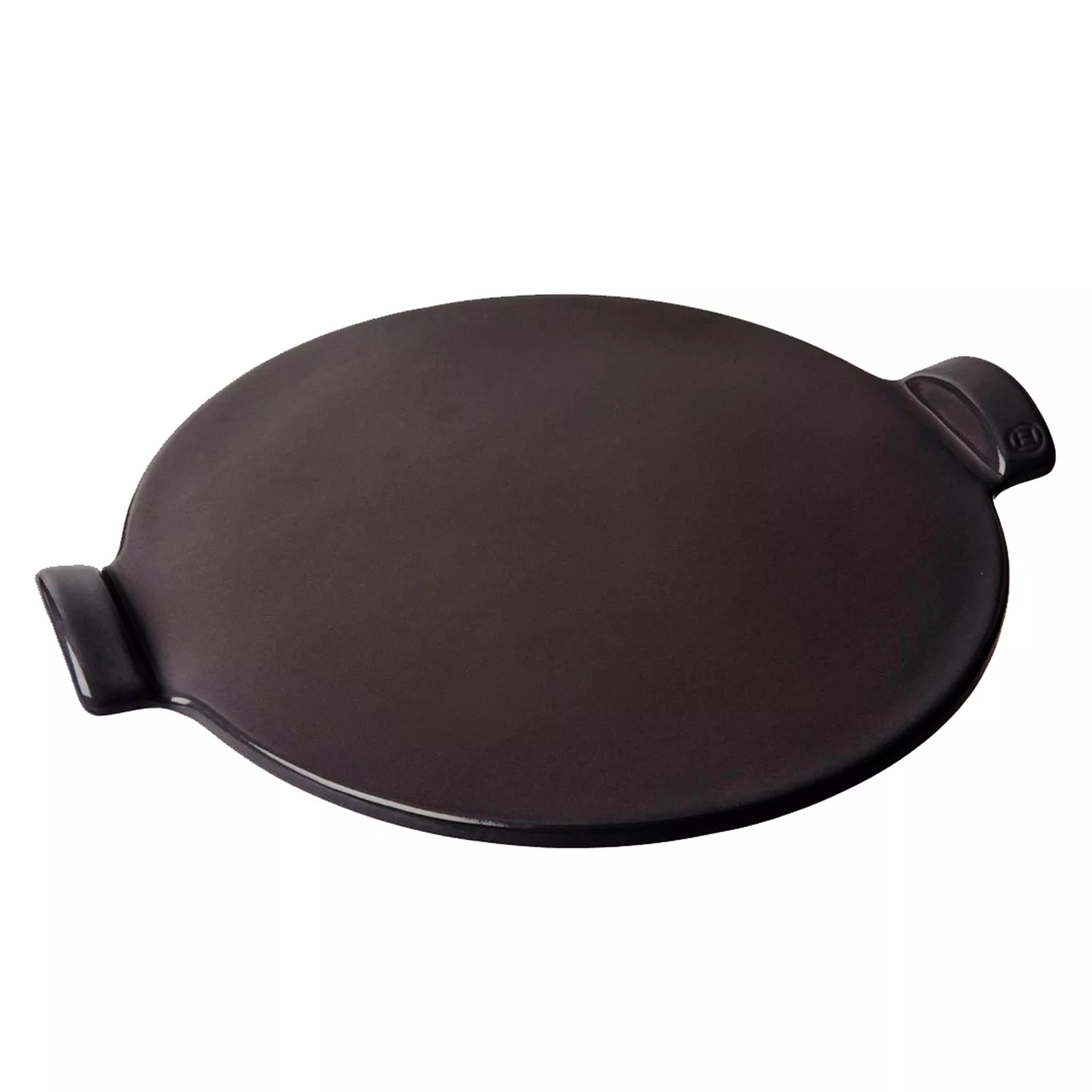 Emile Henry Made in France Flame Top Pizza Stone, Black. Perfect for Pizzas  or Breads. In the Oven, On Top of the BBQ. Safe up to 750 degrees F. 100%