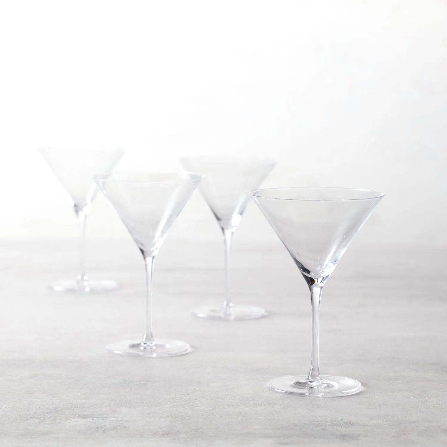 Fortessa Sips Martini Glasses, Set of 4