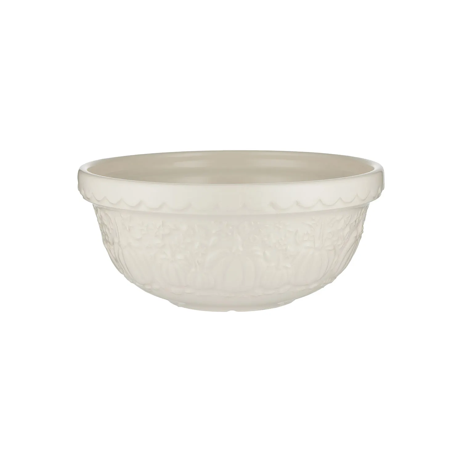 Mason Cash Pumpkin Cream Mixing Bowl, 2.15 qt.