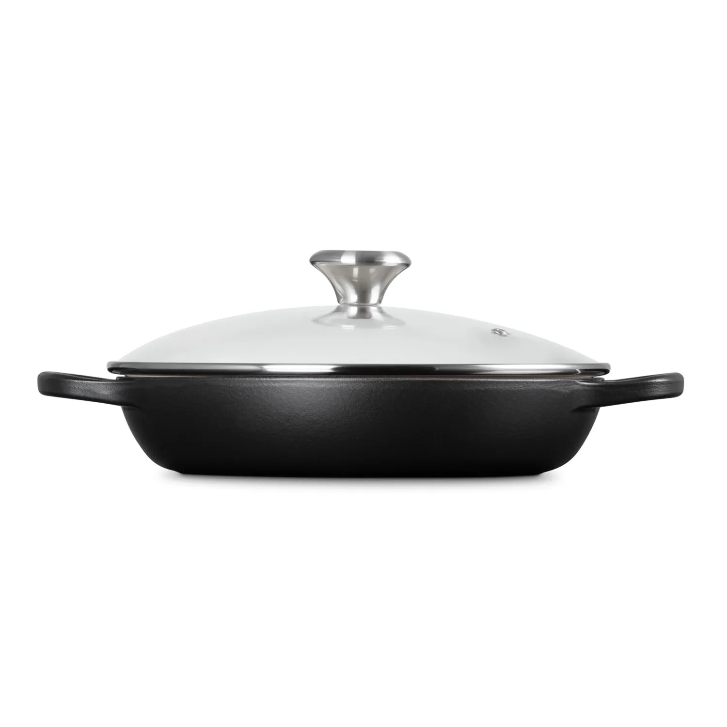 Le Creuset Signature Braiser with Glass Lid, 2.25 qt.