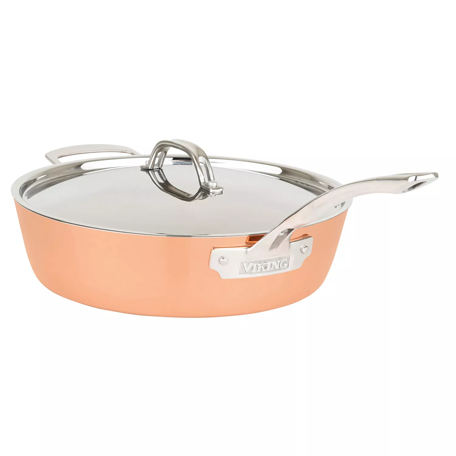 Viking 4-Ply Contemporary 9-Piece Copper Cookware Set