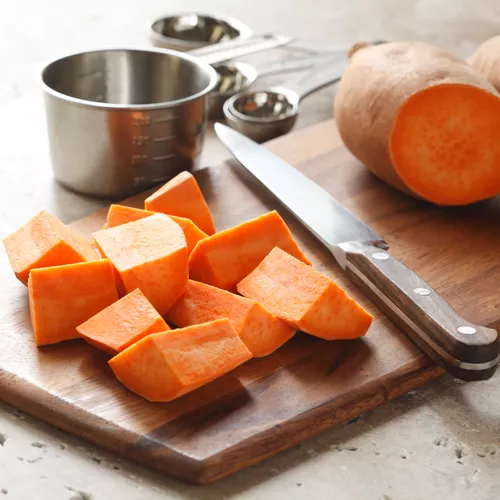 Apple Cider Marinated Pork with Sage-Sweet Potatoes