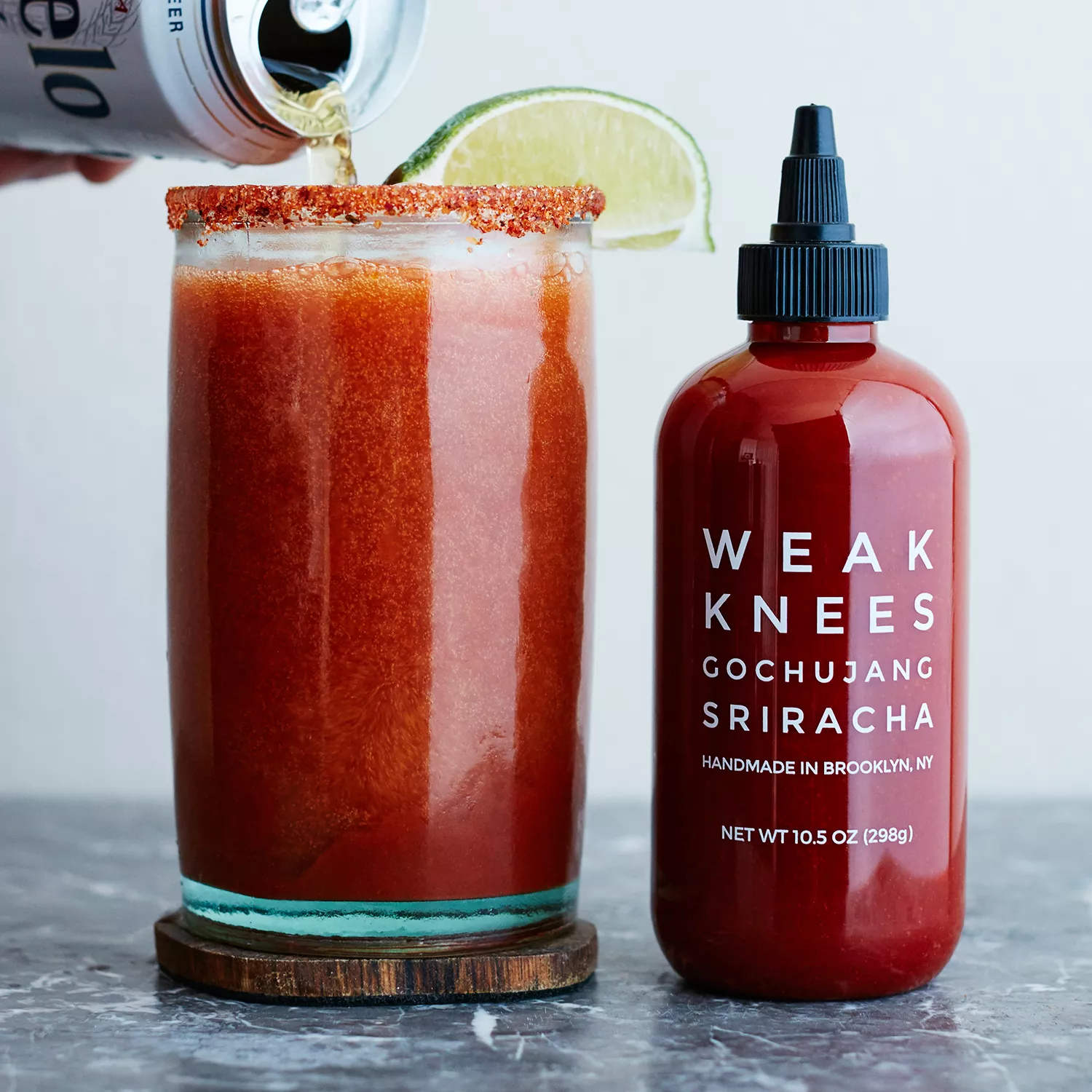 Bushwick Kitchen Weak Knees Gochujang Sriracha