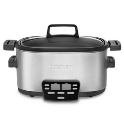 Cuisinart Multicooker The 6 quart capacity allows for larger quantity cooking