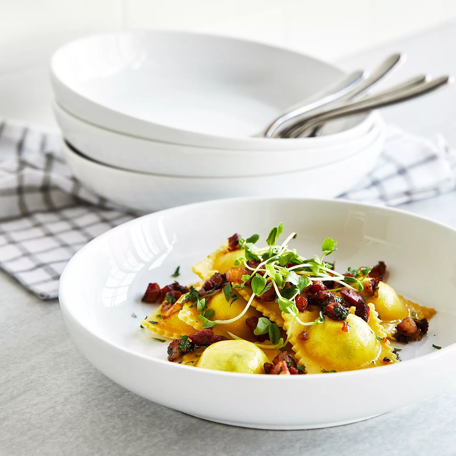 Sur La Table Porcelain Pasta Bowl, 10"