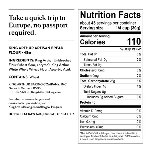 King Arthur Artisan Bread Flour