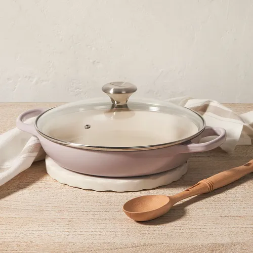 Le Creuset Signature Braiser with Glass Lid, 2.25 qt.