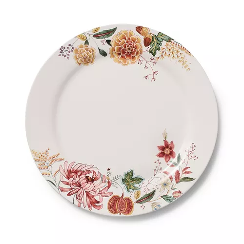 Sur La Table Autumn Botanical Dinner Plate