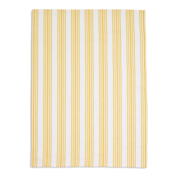 Yellow Striped Kitchen Towel, 28&#34; x 20&#34;