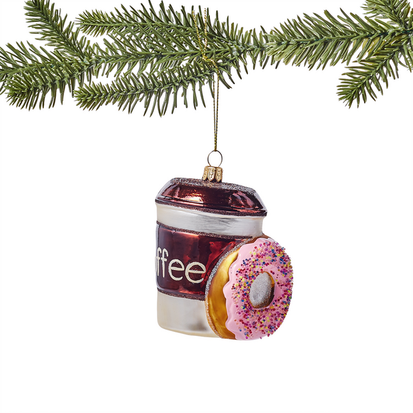 Sur La Table Coffee and Donut Ornament
