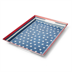 Sur La Table Star & Stripe Melamine Platter