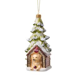 Sur la table Dog House 2026 Ornament