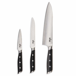 All-Clad Forged Chef’s, Utility & Paring Knife Set