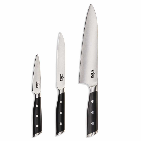 All-Clad Forged Chef’s, Utility & Paring Knife Set | Sur La Table
