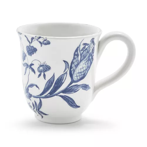 Sur La Table Italian Blue Floral Mug, 15 oz.
