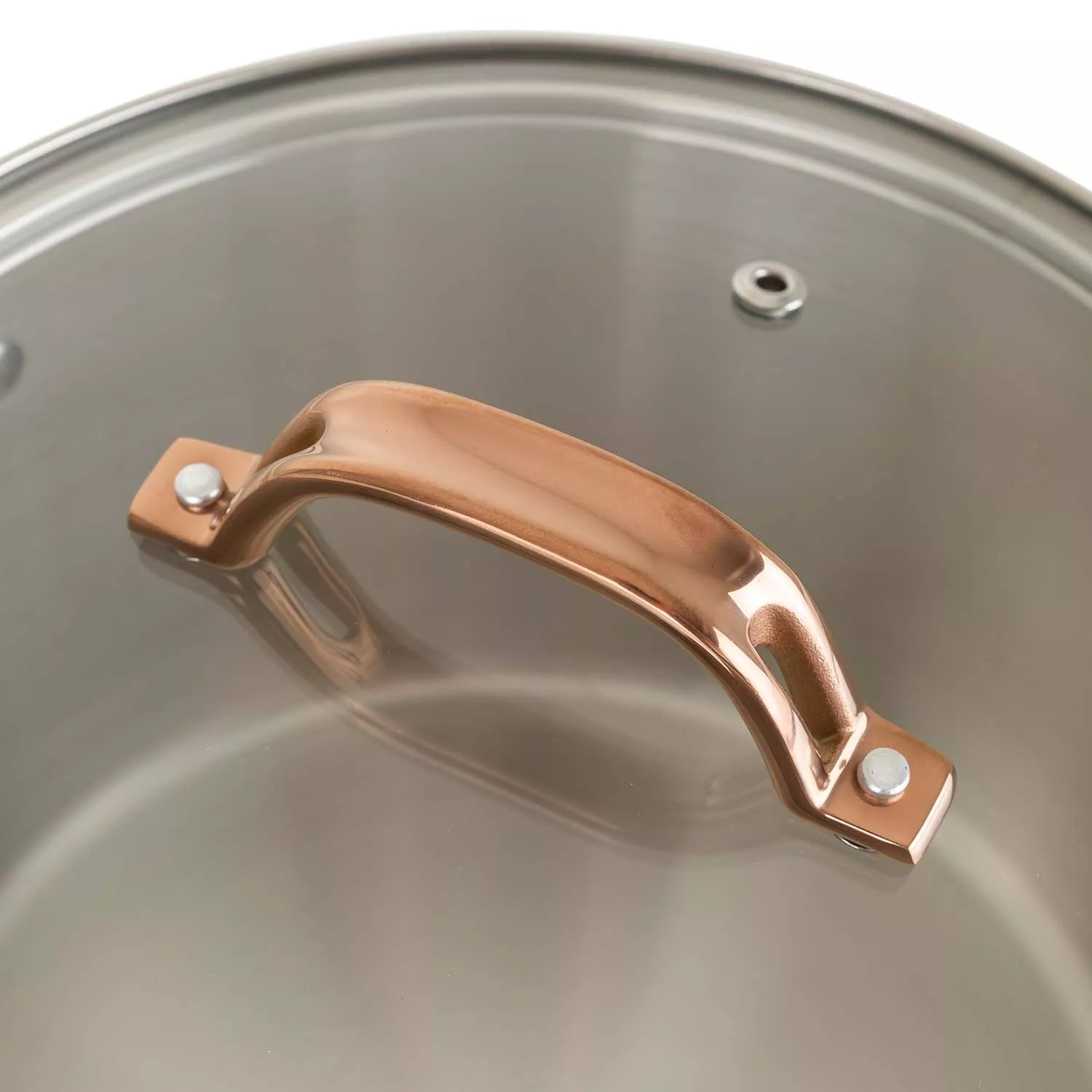 Viking Tri-Ply Black and Copper 11-Piece Cookware Set