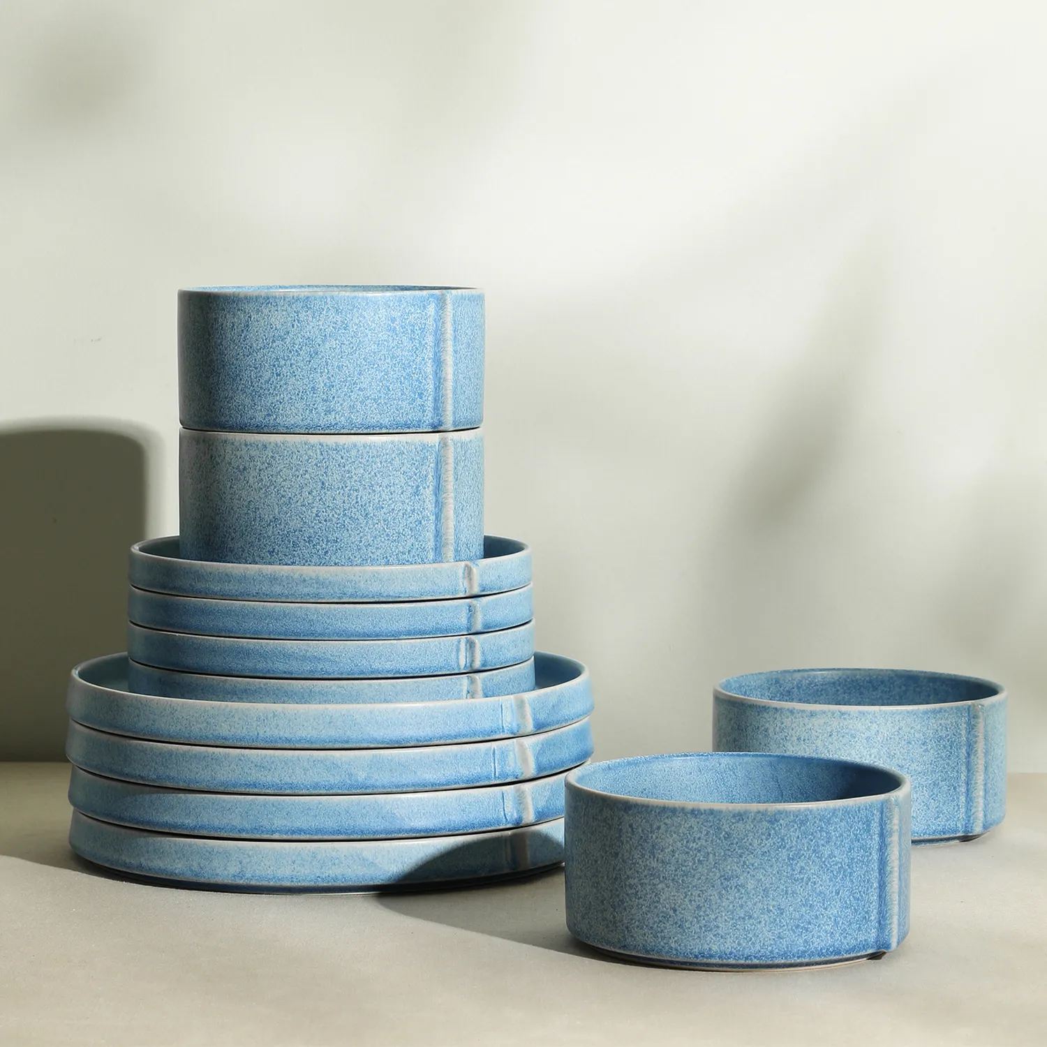 Stone Lain Bao Stoneware 12-Piece Dinnerware Set