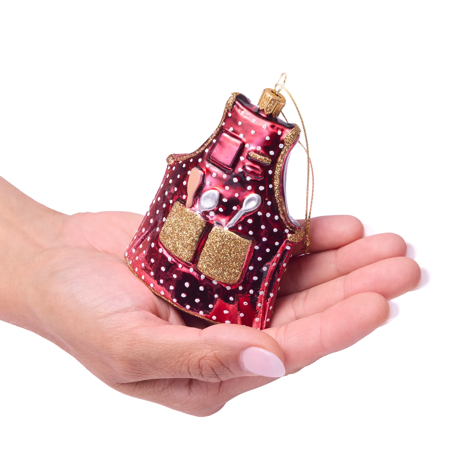 Sur la table Chefs Apron Ornament
