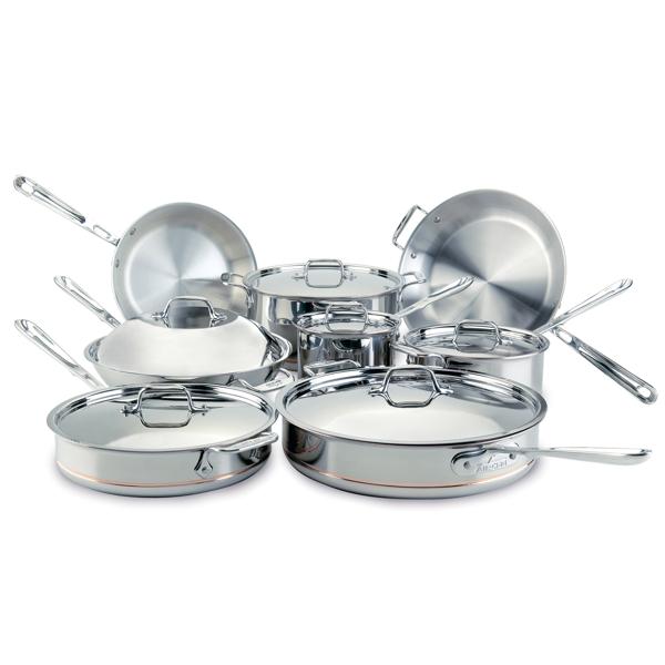 All-Clad Copper Core 14-Piece Cookware Set